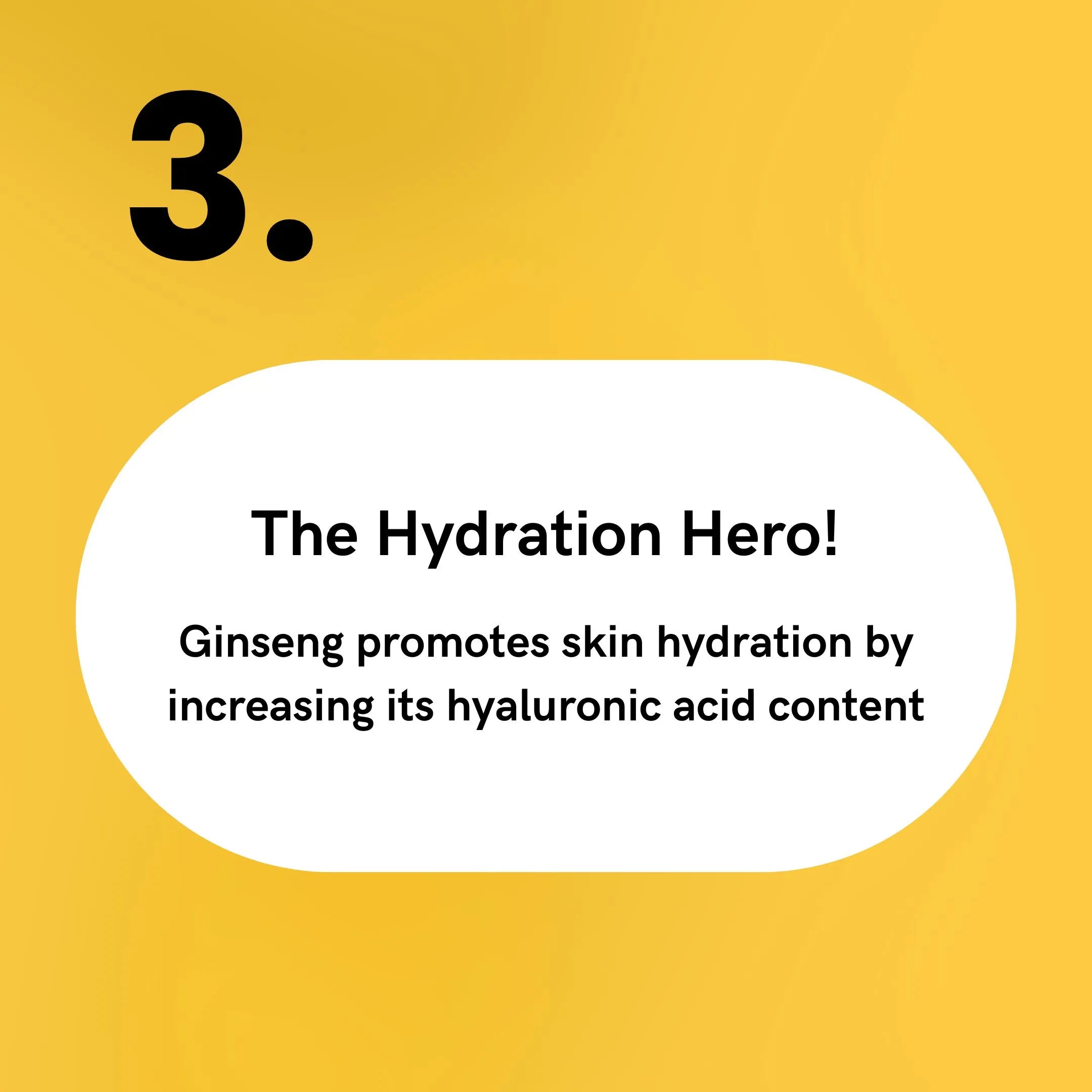 Ginseng - The Hydration Hero